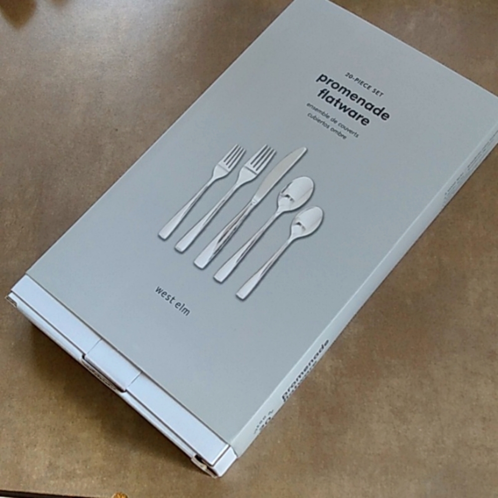 NEW UNUSED West Elm - Promenade Flatware 20 piece set